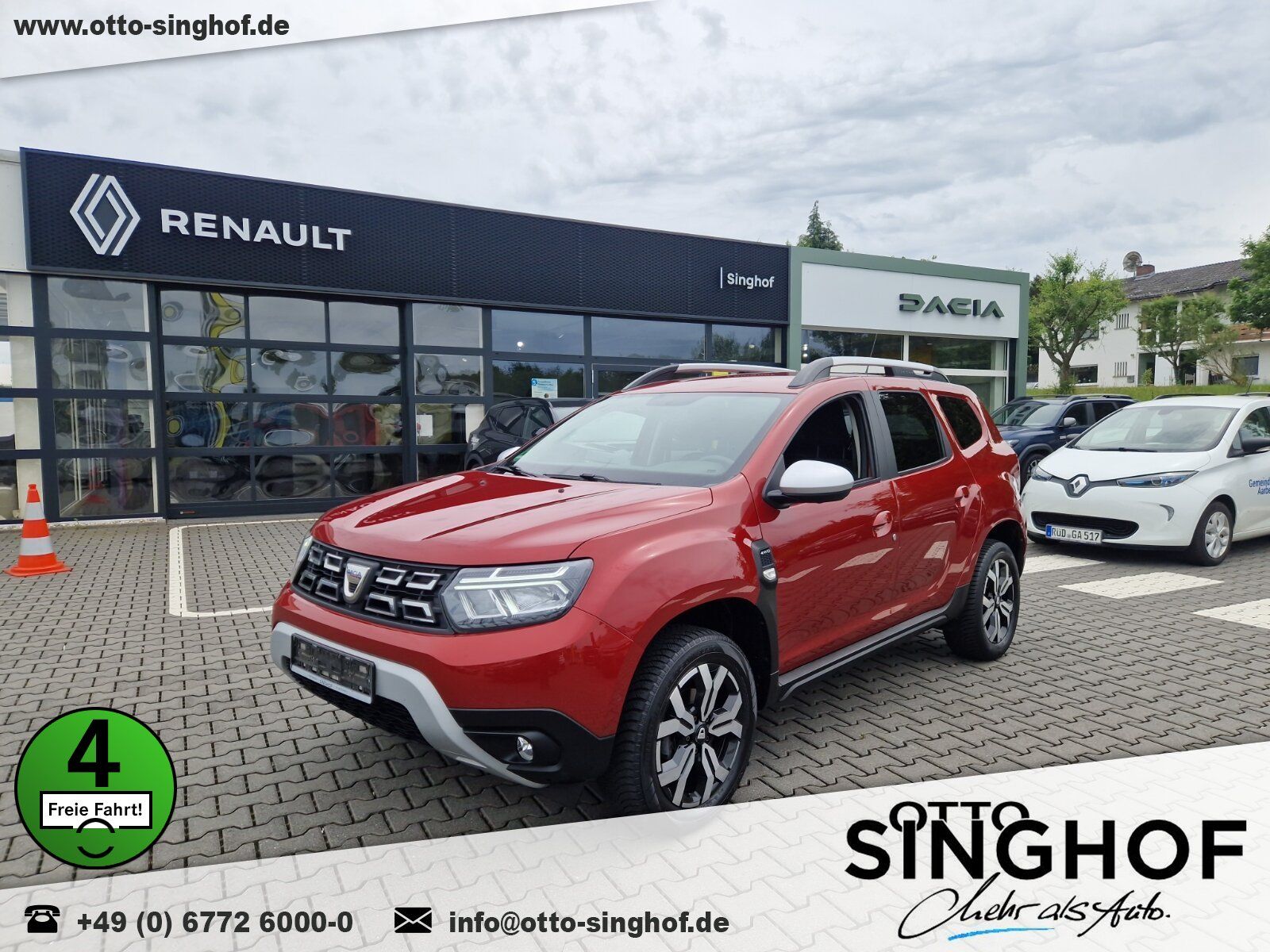 Fahrzeugabbildung Dacia Duster Prestige Blue dCi 115 4WD