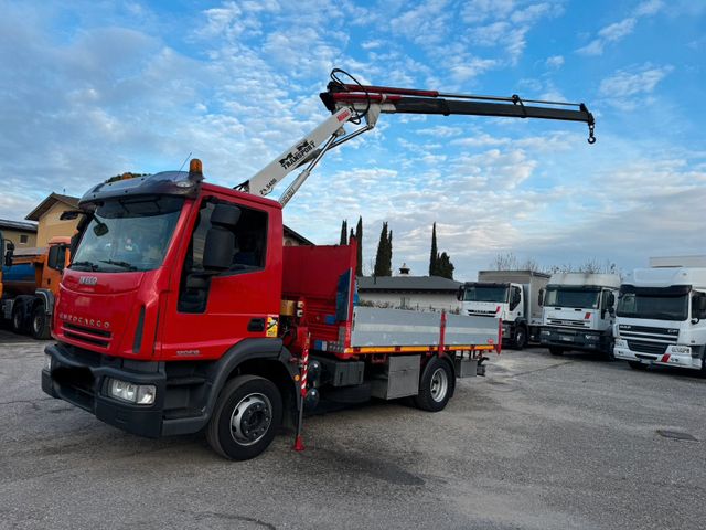 Iveco Eurocargo 120 E 18 Pritsche + Kran 4X2