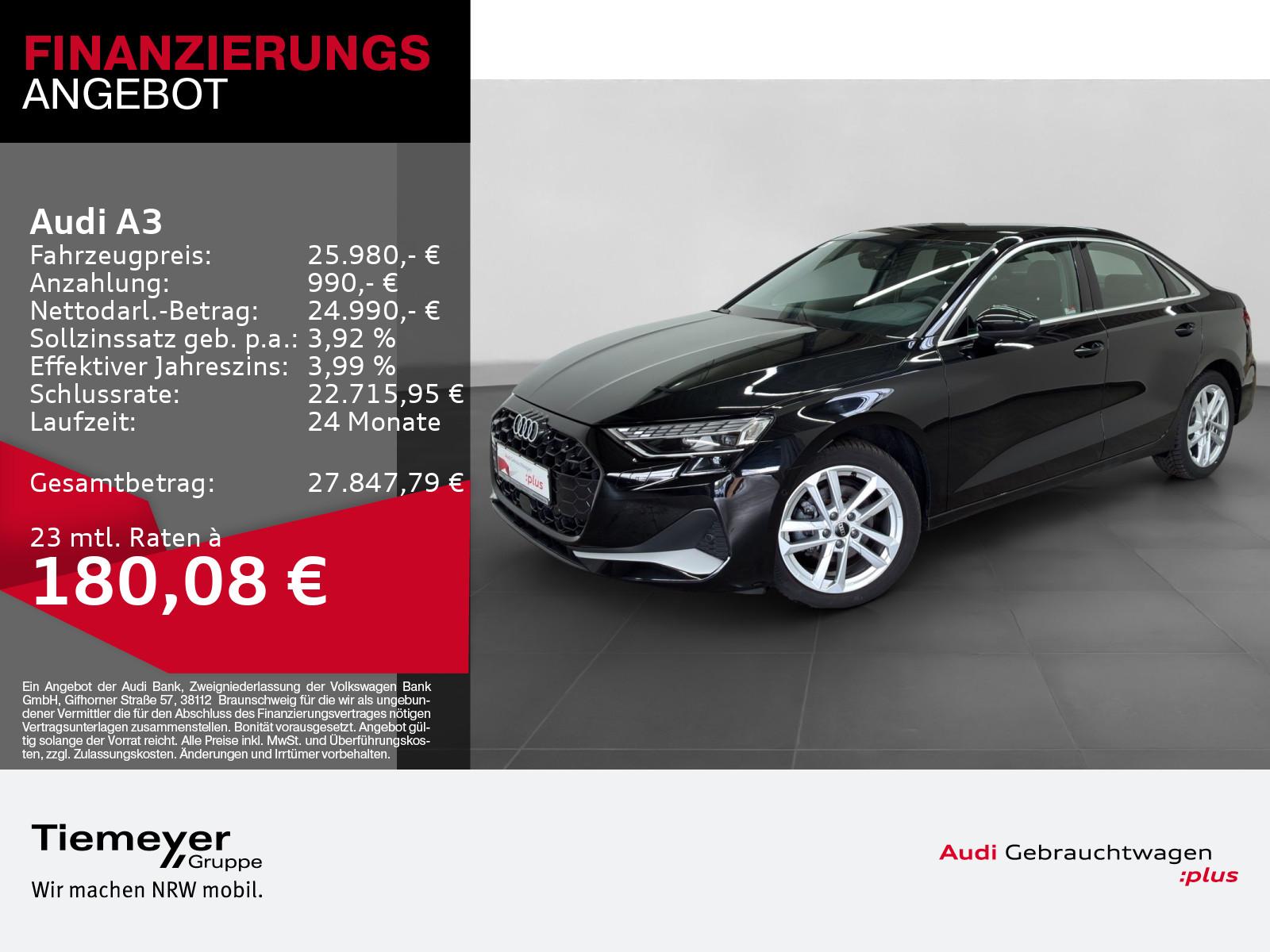 Audi A3 Limo 35 TDI ADVANCED LM18 KAMERA NAVI+ LED