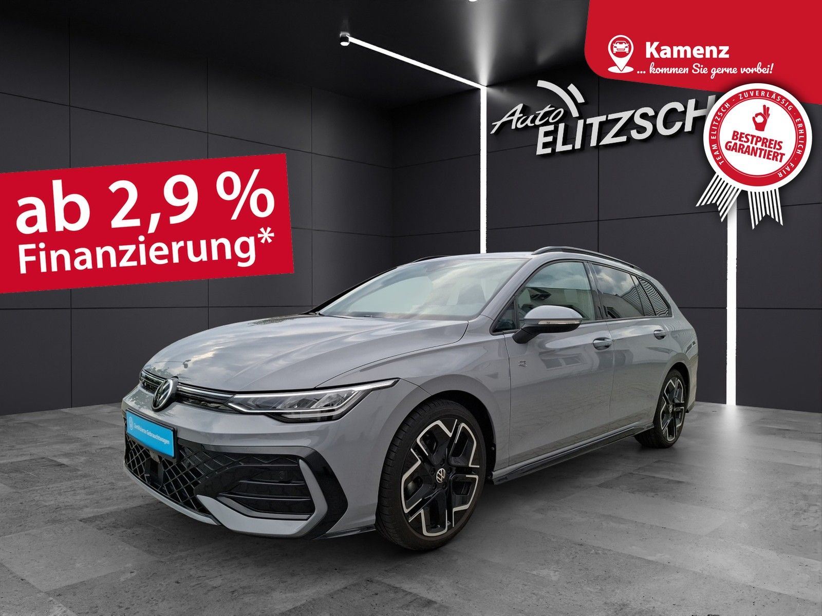 Fahrzeugabbildung Volkswagen Golf VIII Variant eTSI R-Line DSG Standhzg. LED