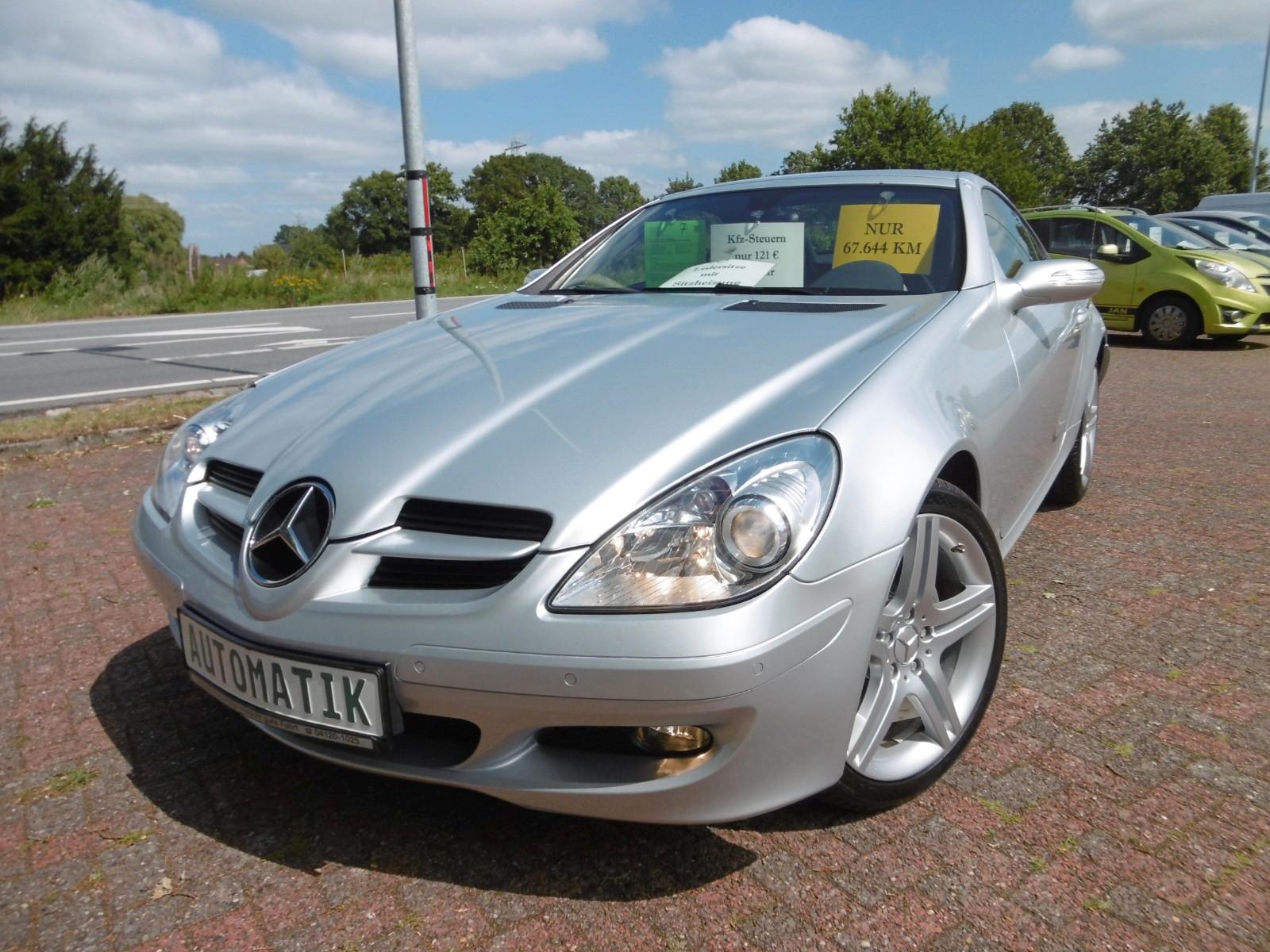 Mercedes-Benz SLK 200 Kompressor, Vollleder schwarz