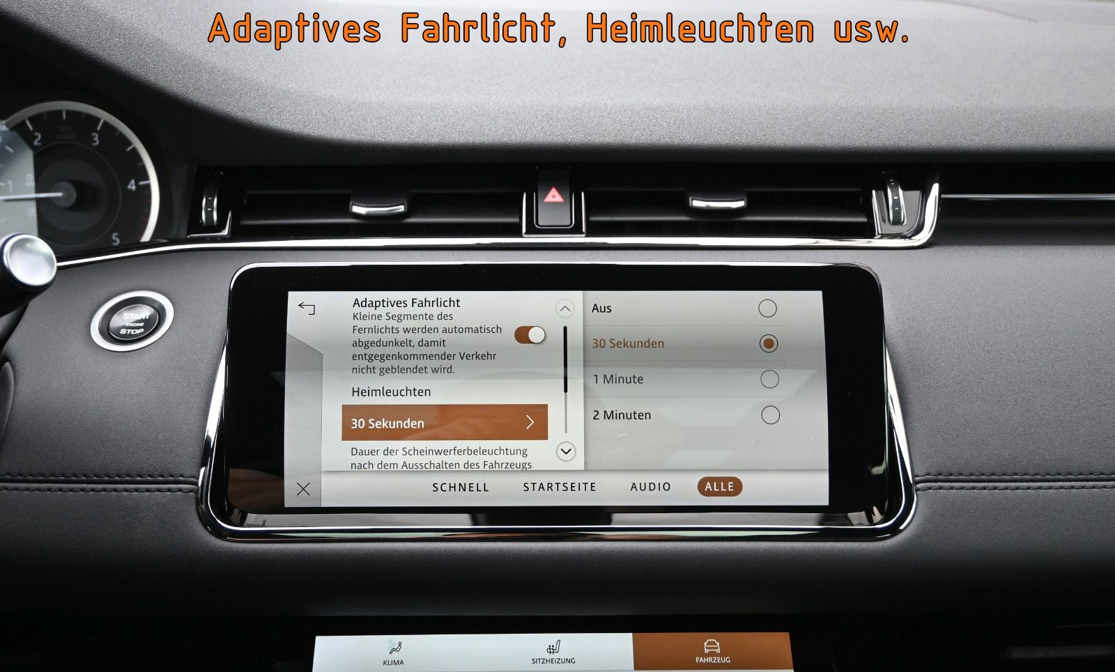 Fahrzeugabbildung Land Rover Range Rover Evoque D200 R-DYNAMIC SE AWD °BLACK°