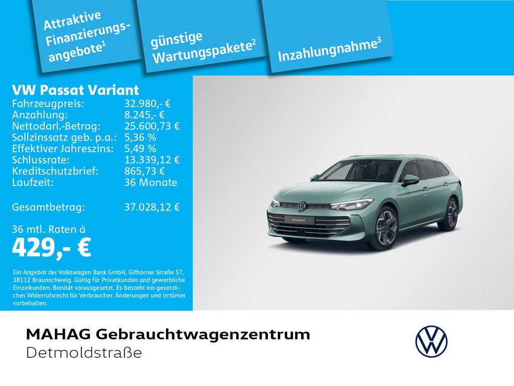 Image of Volkswagen Passat Variant