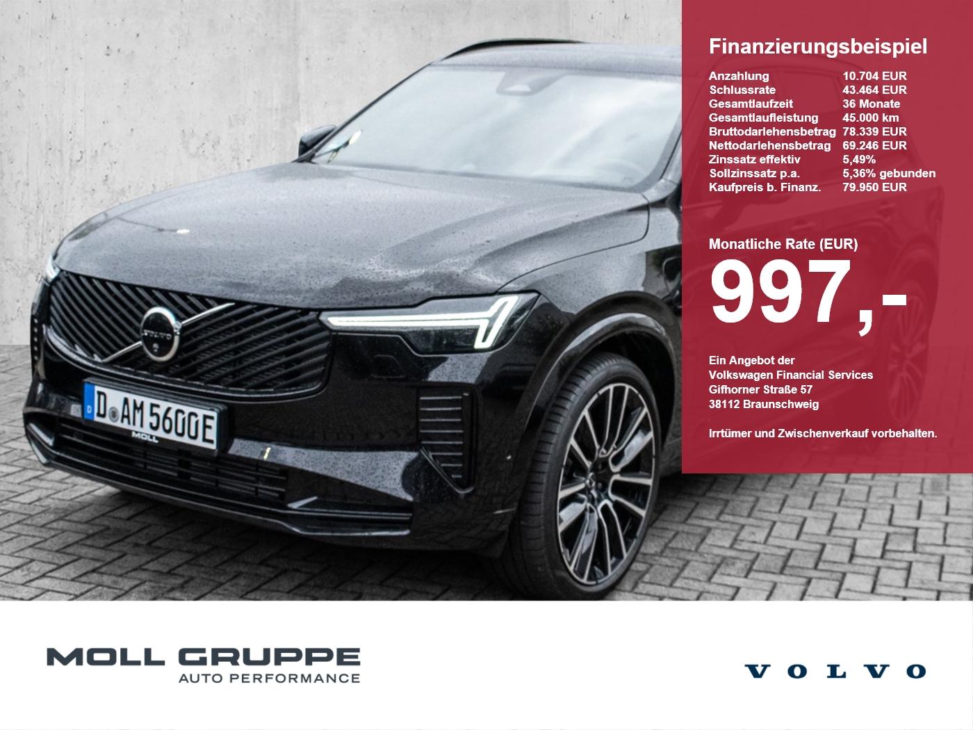 Volvo XC90 T8 Twin Engine Ultra Dark Recharge 360 ACC