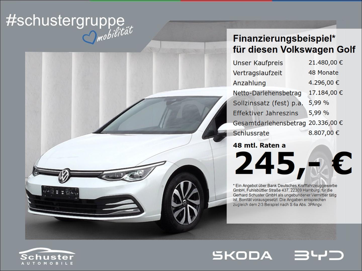 Volkswagen Golf VIII ACTIVE 1.5TSI*StndHzg HeadUp ACC 4xSHZ