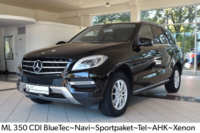 Mercedes-Benz ML 350 CDI BlueTec~Navi~Sportpaket~Tel~AHK~Xenon