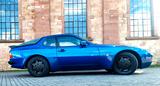 Porsche 944 S2 Targa Coupé/Cabrio, m. Fahrzeugbewertung! - blaue Porsche 944