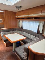 Hobby 560 KMFe - Etagenbetten - Mittelsitzgruppe - Wohnwagen mit Etagenbett