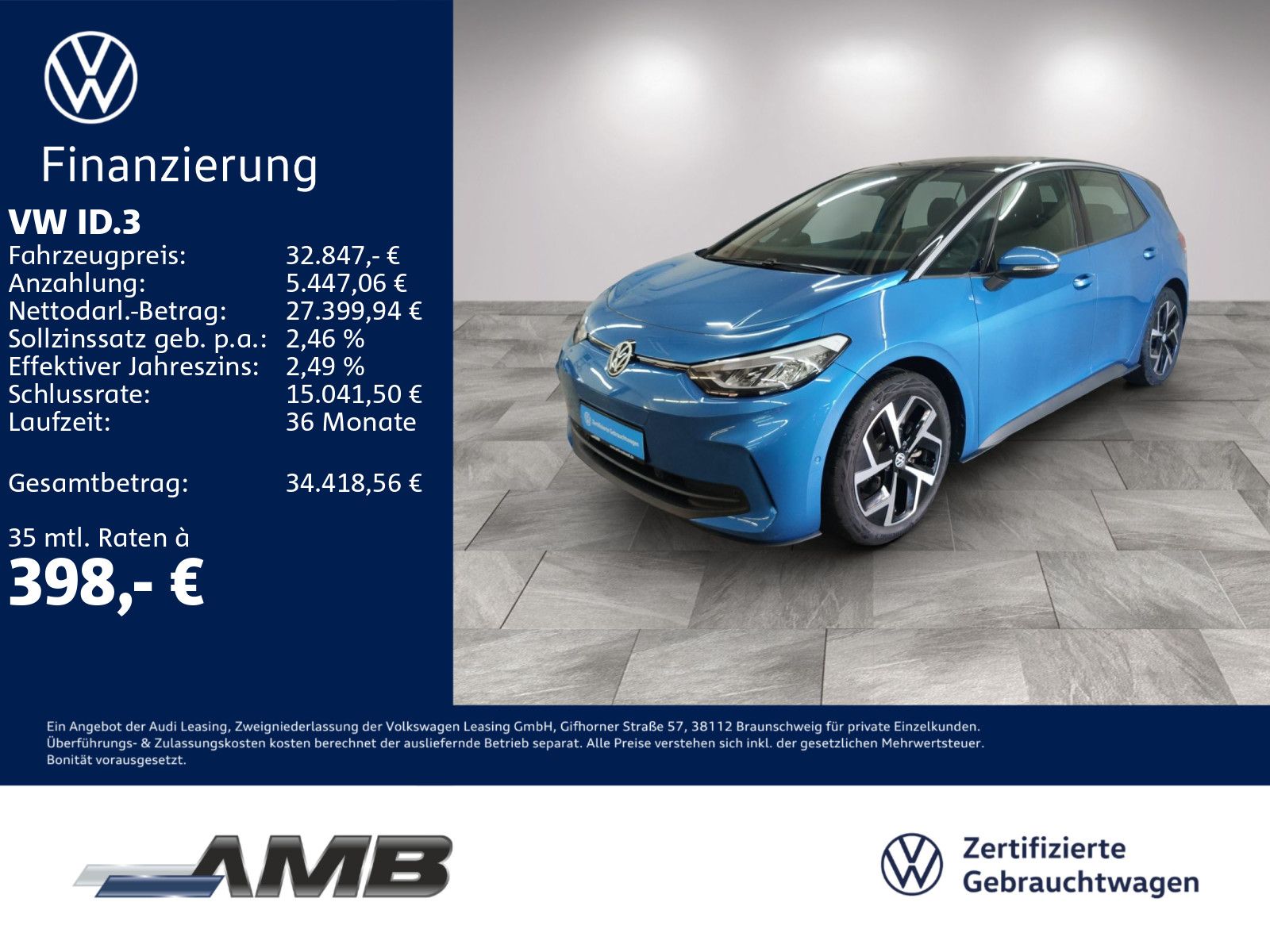 Volkswagen ID.3 Pure LED ACC Nav Sitzhz RFK bis1.2031 foto 1