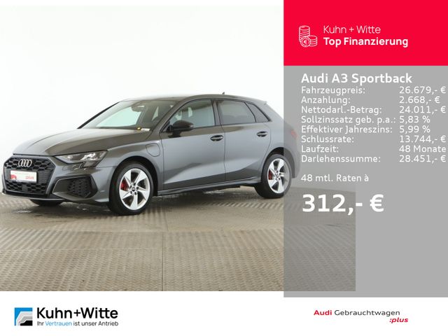 Audi A3 Sportback 45 TFSIe S line *LED*RFK*MMI-Plus*D