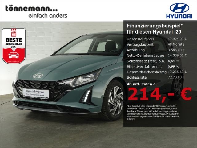 i20 FACELIFT T-GDi TREND+NAVI+RÜCKFAHRKAMERA+FER
