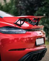 Porsche 718 Cayman GT4 PDK Clubsport Indischrot Bose - Porsche Cayman aus 2021