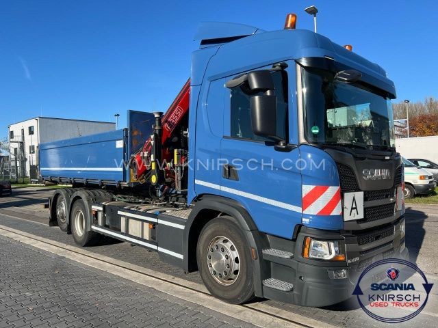 Scania G 410 B6x2*4NA, Meiller Abroller, Mulde mirt