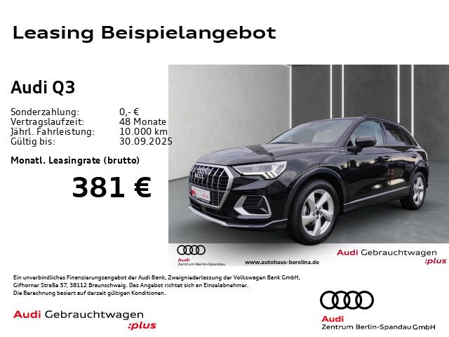 Vorschaubild: AUDI Q3 advanced 35 TFSI S tronic (Fahrzeug-Nr. A05994)