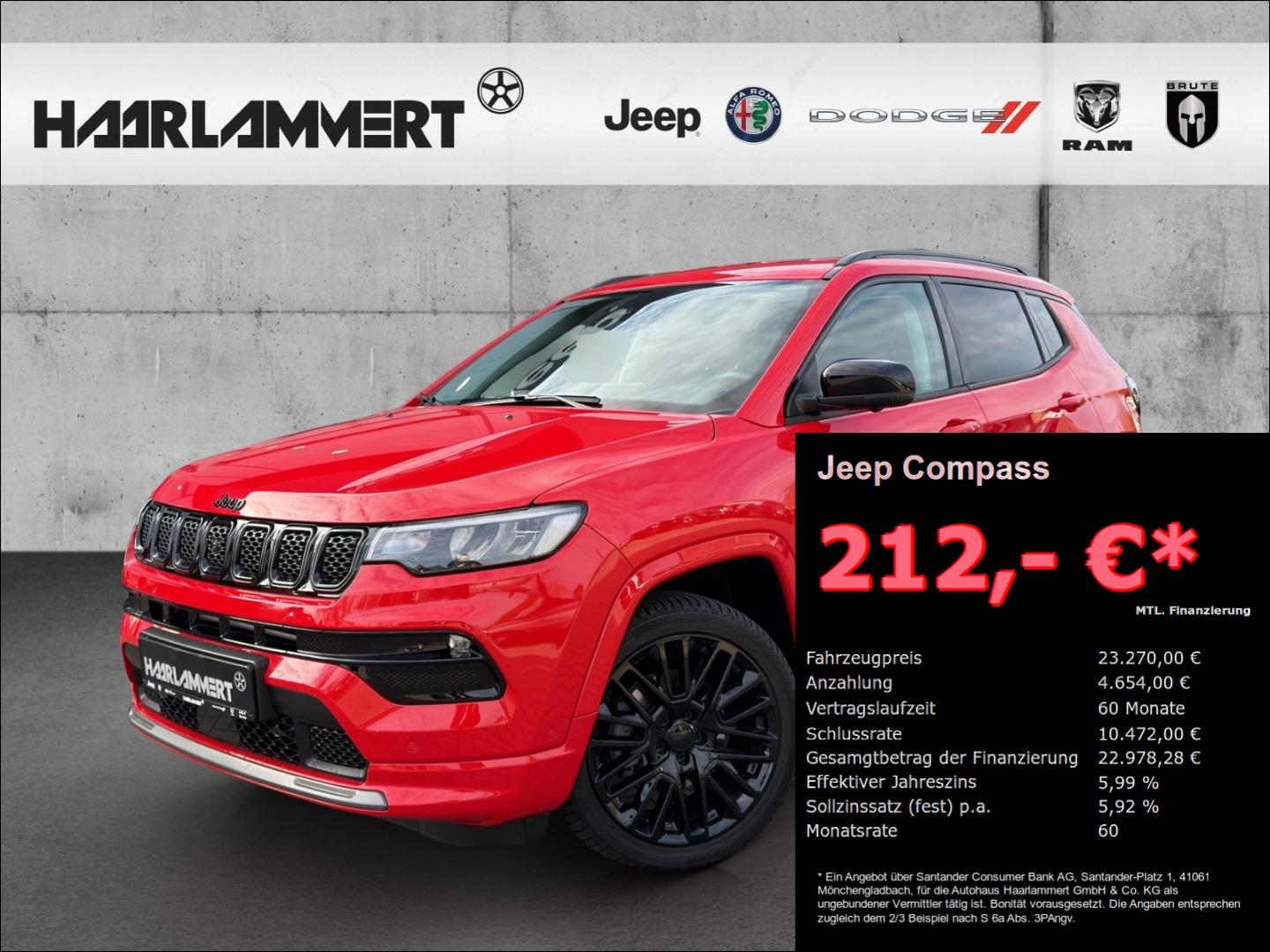 Jeep Compass High Altitude WINTERP.+ACC+360KAM+CARPLA
