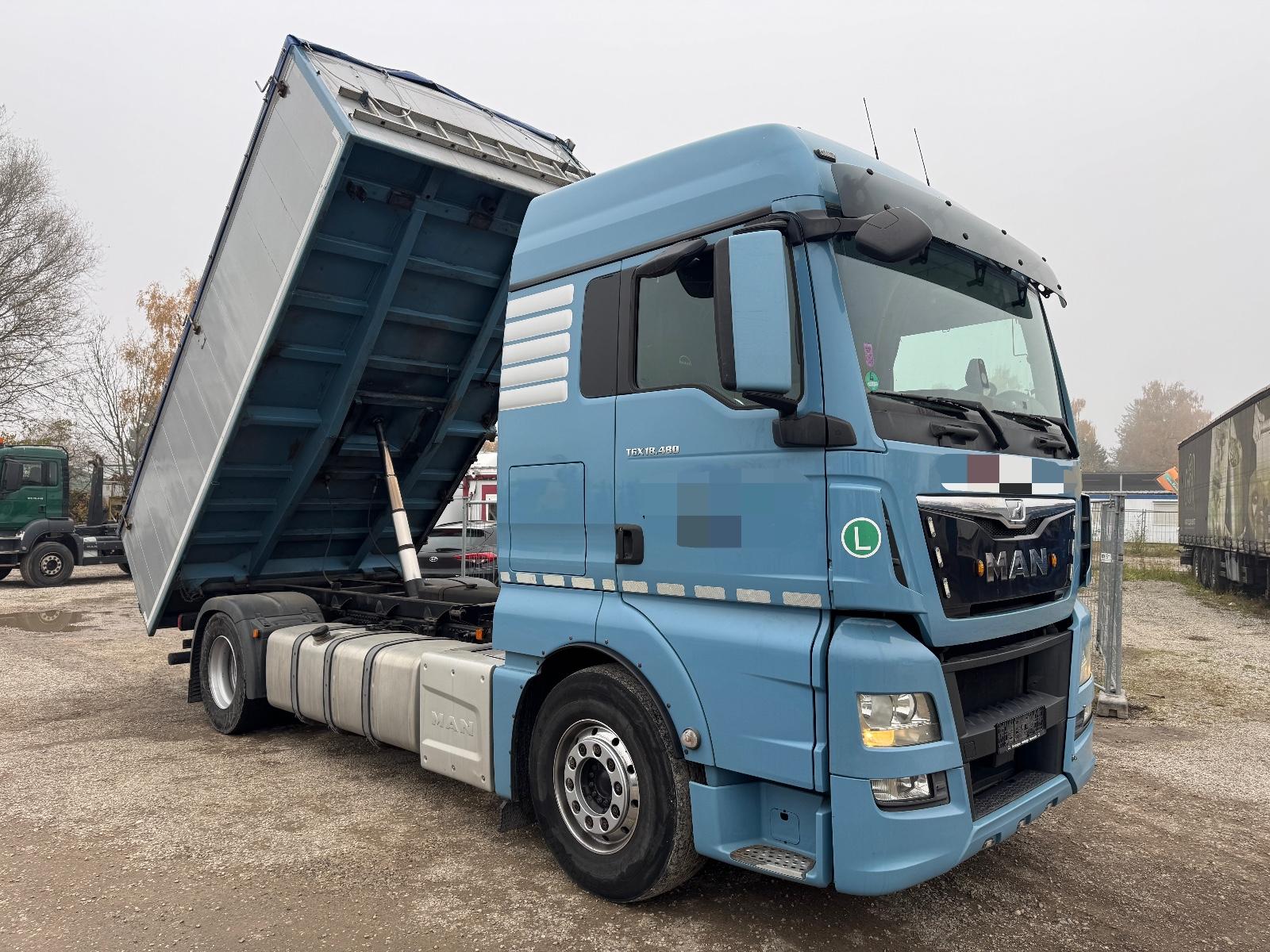 MAN TGX 18.480*4X2BL*RETARDER*GETREIDEKIPPER*GERMAN