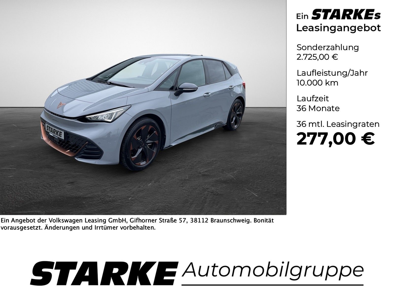 Cupra Born 150 kW  Navi LED Kamera PDC LM Tempo Klima