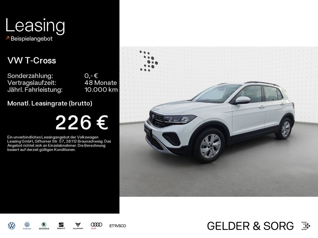 T-Cross 1.0 TSI Life ACC*IQ.DRIVE*AppConnect*LED
