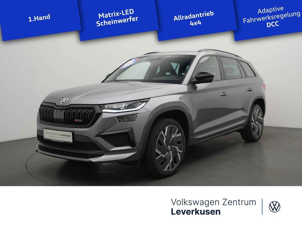 Abbildung Leasingangebot Skoda KODIAQ RS 4x4 VIRT MEMORY SHZ CARPLAY PDC AHK