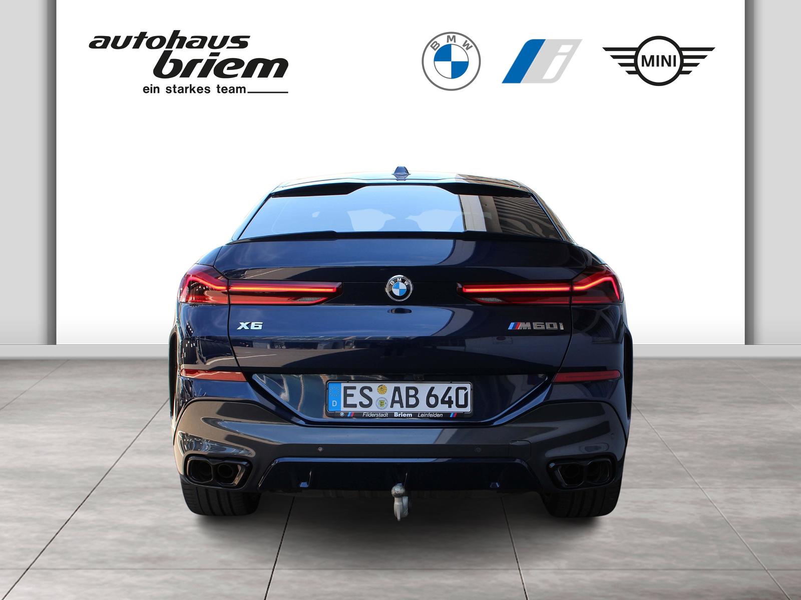 BMW X6 M60i xDrive M Sport PANO AHK SITZBELÜF SKY LO