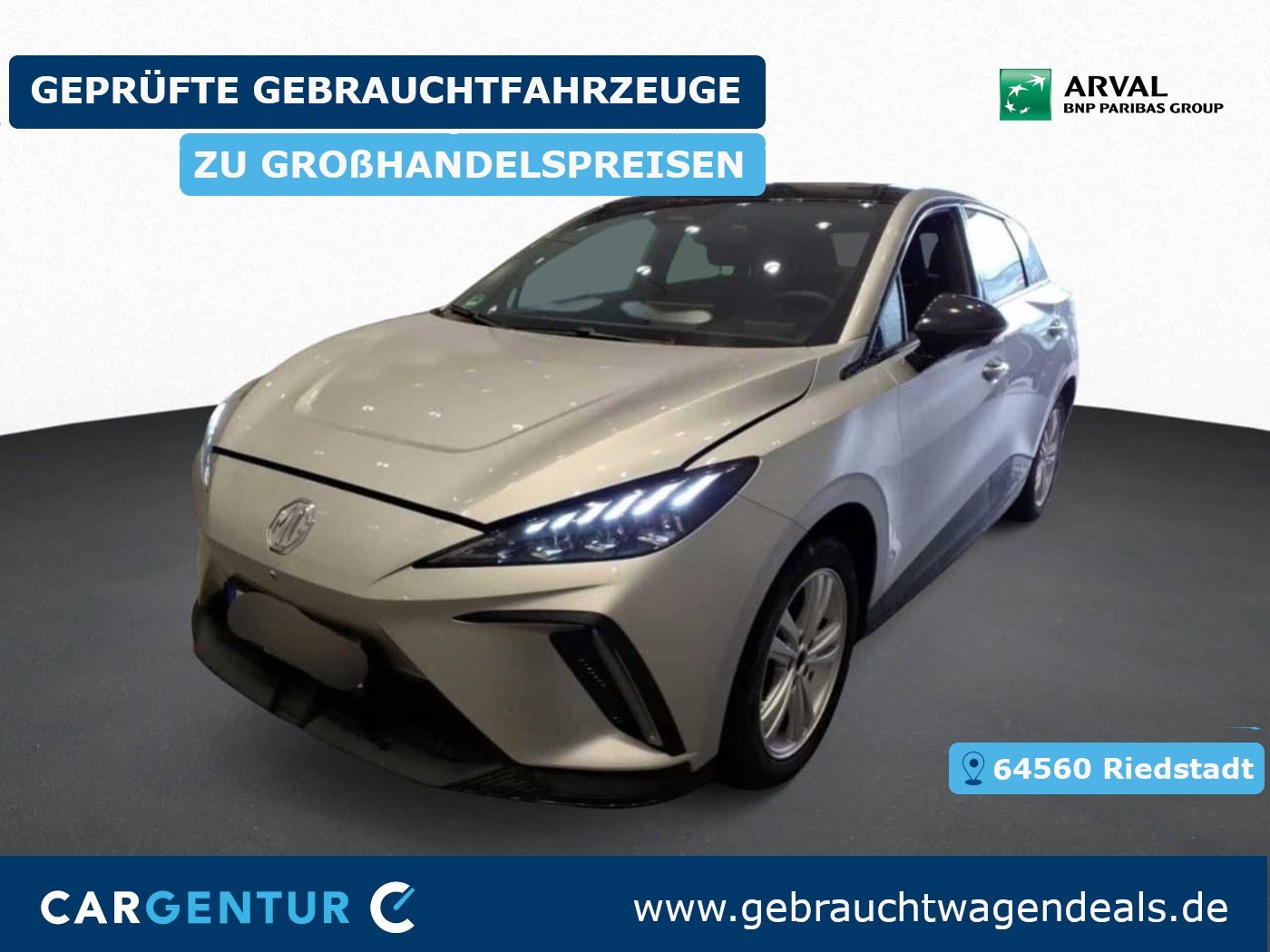 MG 4 EV Luxury 360° ACC BLIS LED Lane AUT Klima PDC