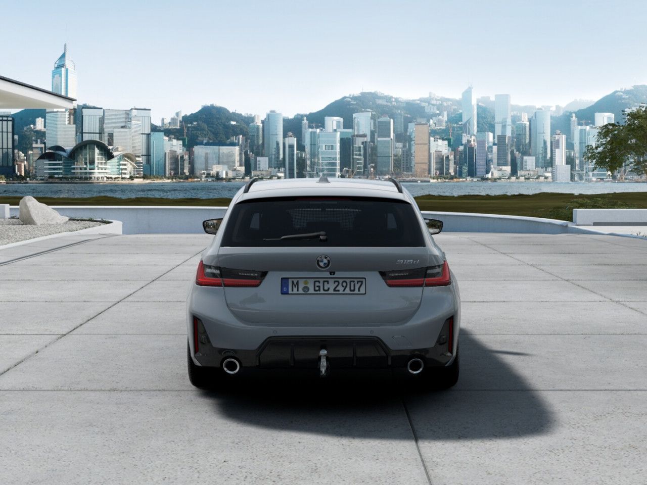 BMW 318d T M SPORT AdLED AHK DA,360° HUD HiFi KomZu foto 4