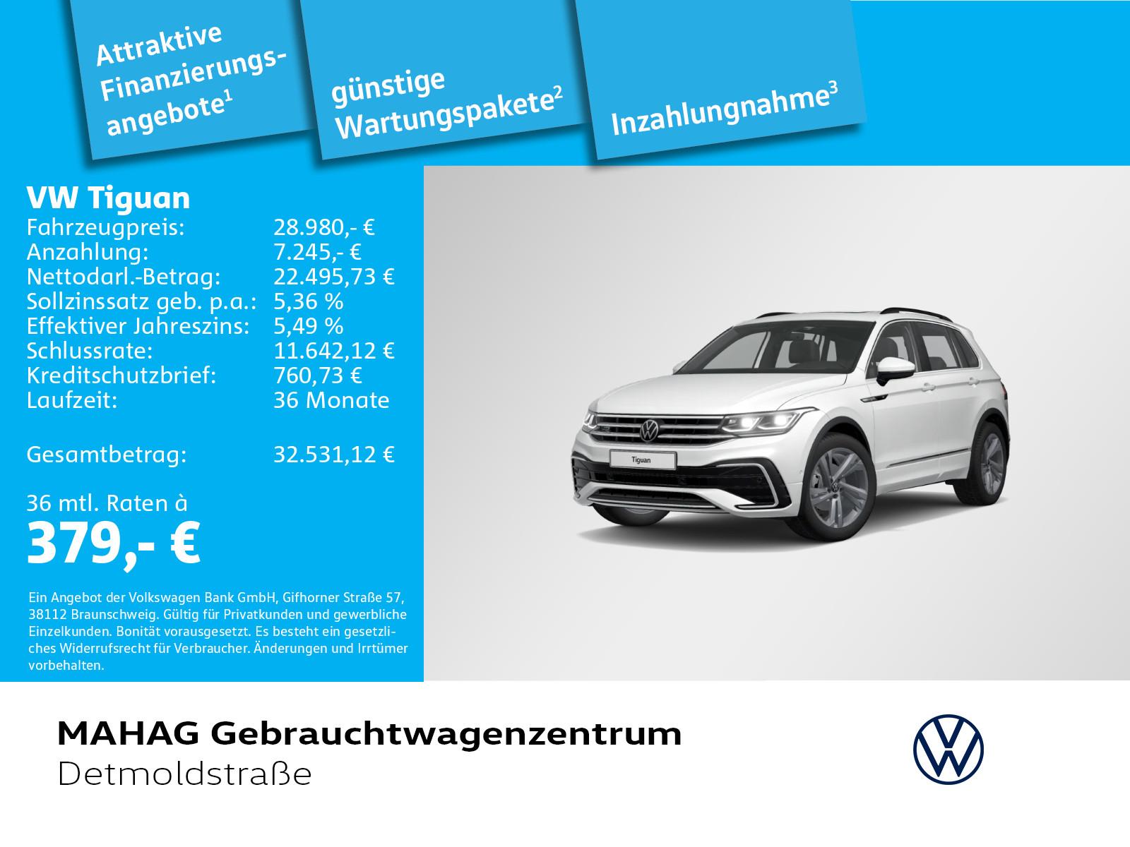 Volkswagen Tiguan R-Line 1.5 TSI IQ.Light IQ.Drive Navi Pan, миниатюра 2