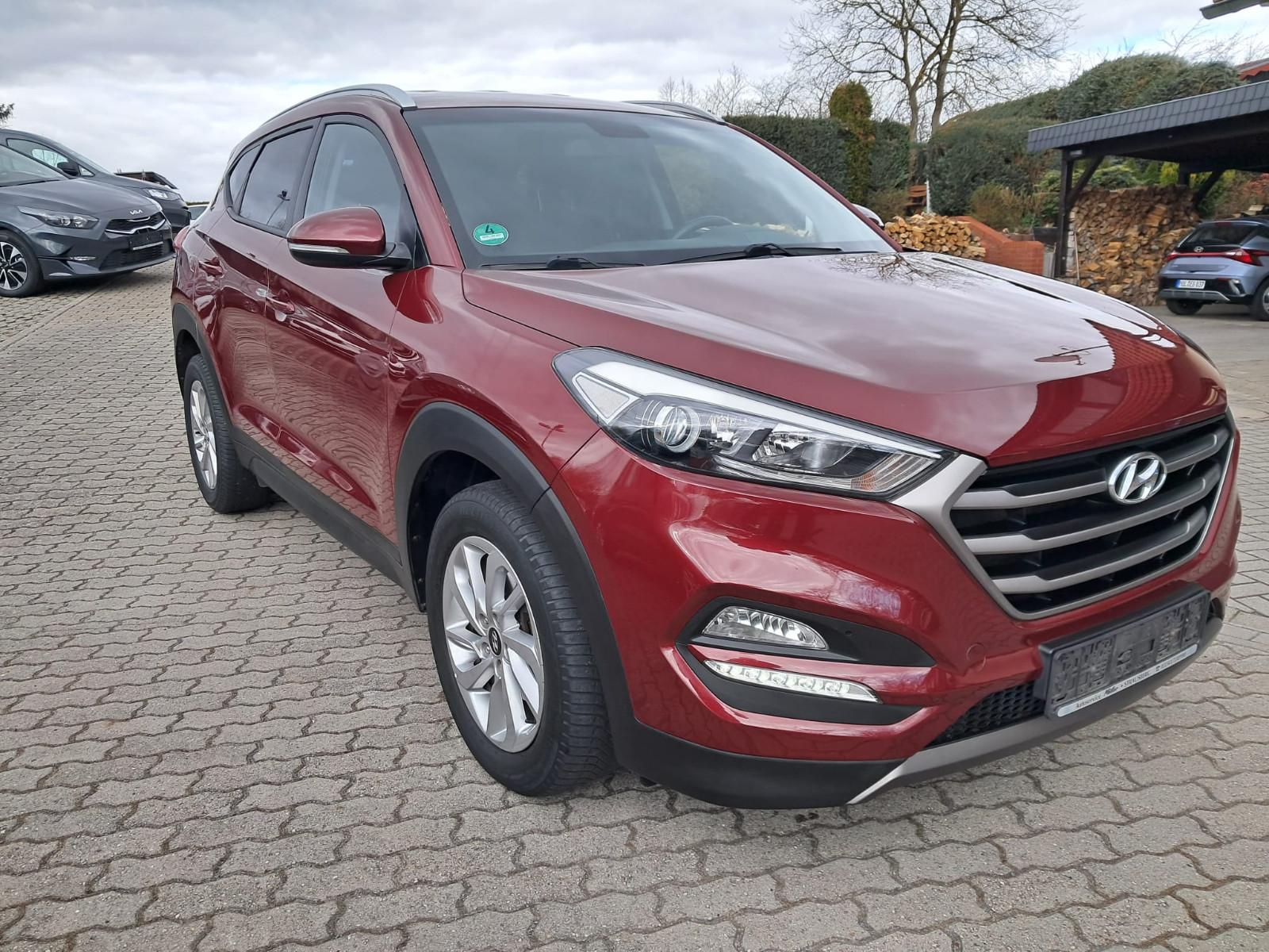Hyundai Tucson blue 1.6 Trend 2WD Klimaautomatik,SH