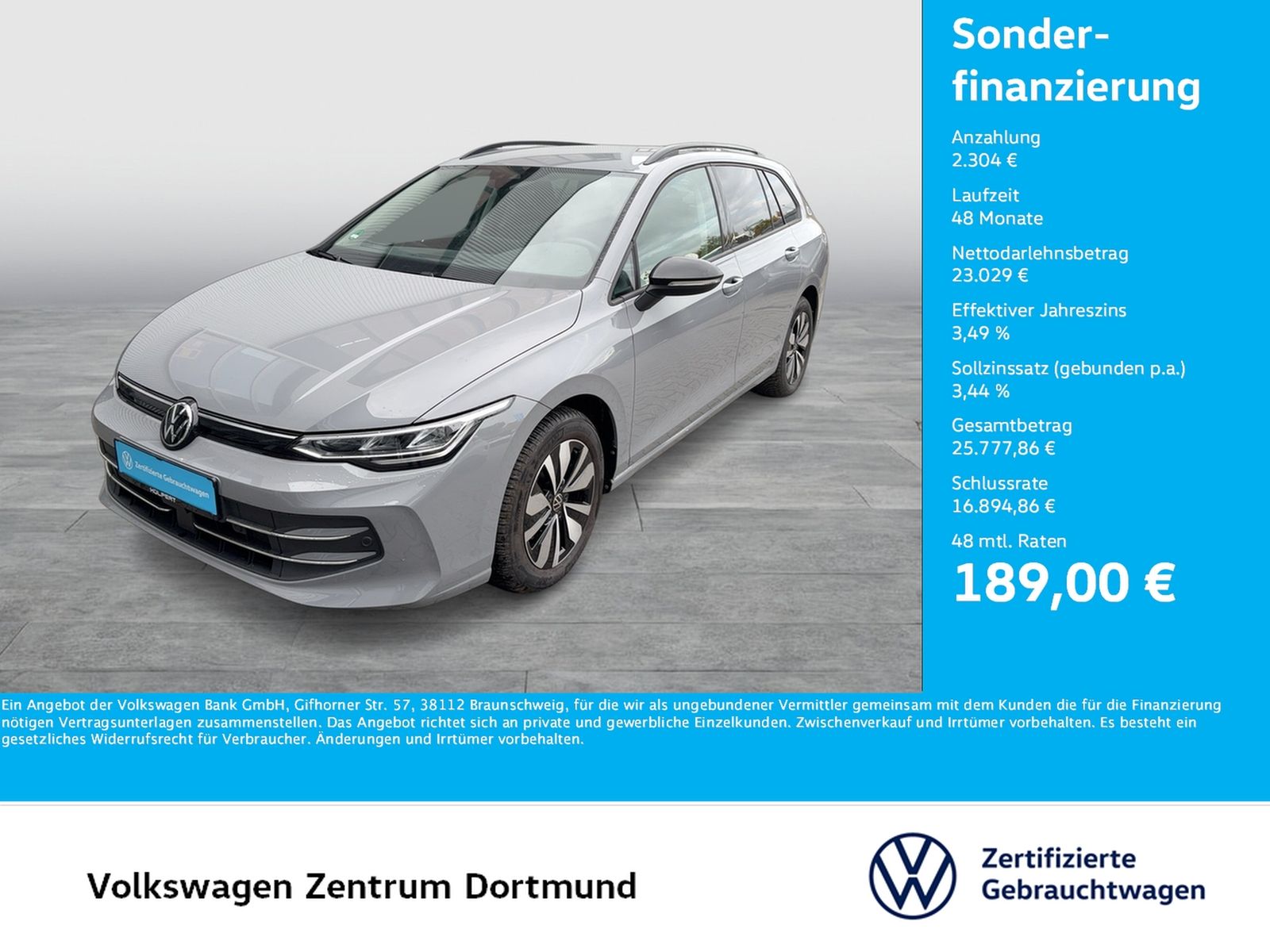 Volkswagen Golf Variant VIII 1.5 eTSI GOAL CAM ACC CARPLAY foto 1