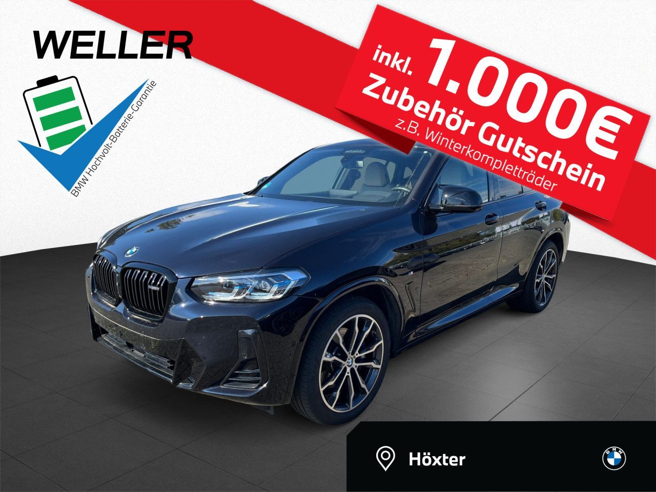 BMW X4 M40d DA-Pr,PA+,Standh,Pano,AHK,Laser,e-Sitze