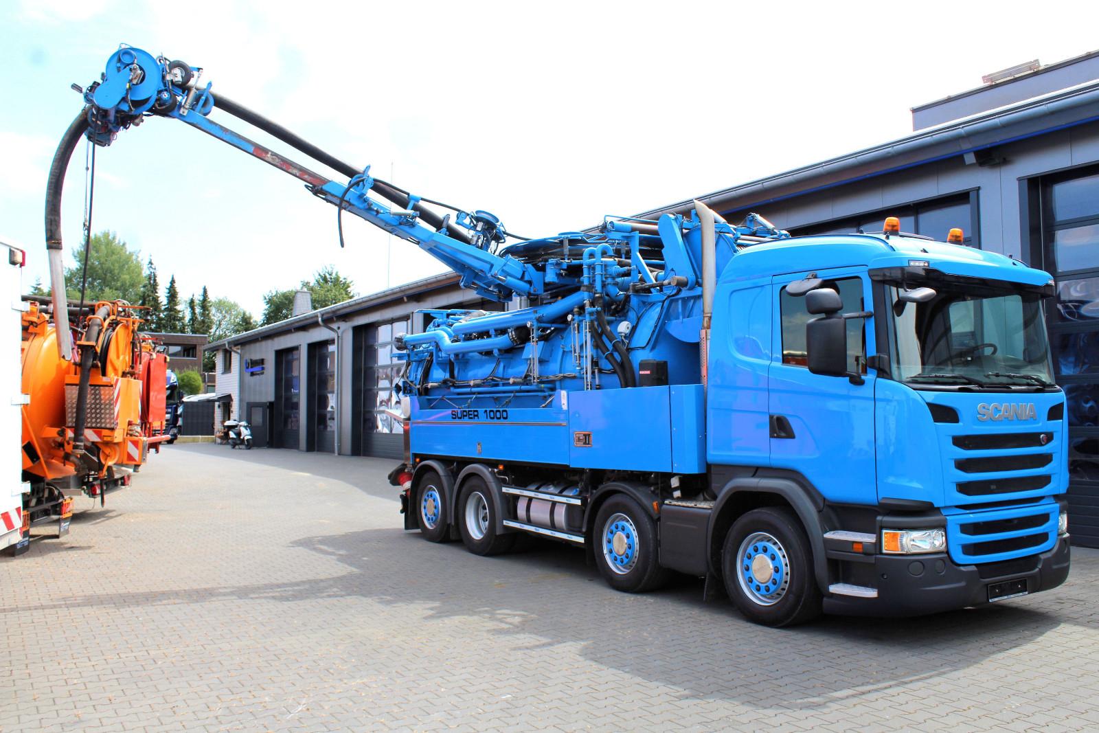 Scania G450 8x2 Wiedemann SUPER1000 WRG Edelstahl-INOX