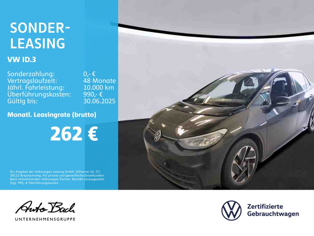 Volkswagen ID.3 Pro Performance Automatik, Navi, App-Connec