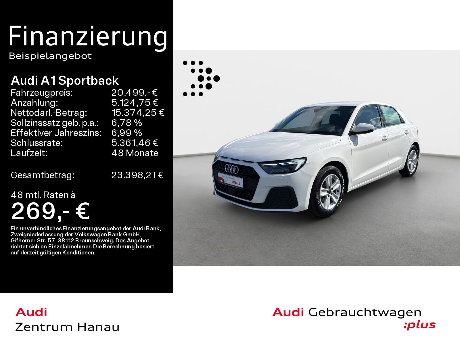Audi A1 Sportback 30 TFSI  S tronic *LED*ALU*PDC*VC*