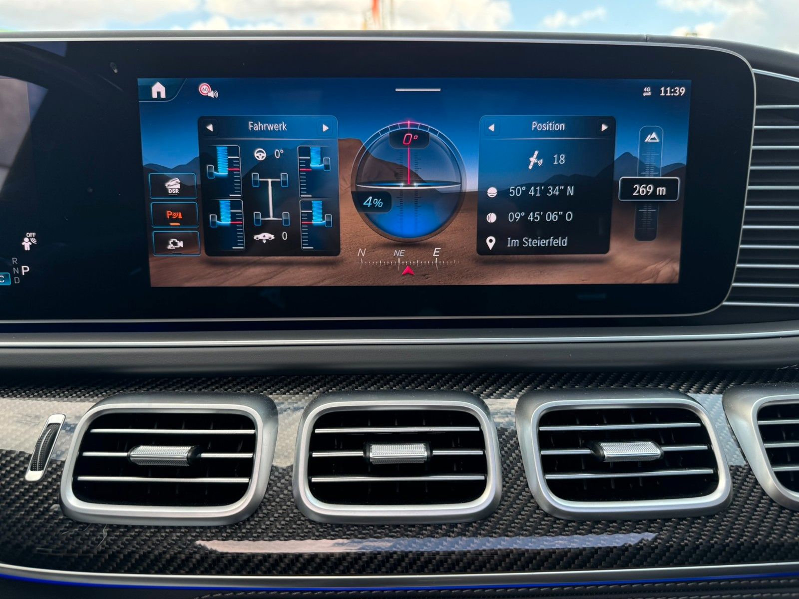 Fahrzeugabbildung Mercedes-Benz GLE 63 S 4M+ Drivers+HUD+AHK+Pano+Burm+Massage - mit KI generiert/bearbeitet