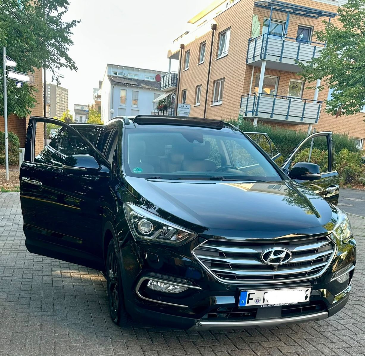 Hyundai SANTA FE blue 2.2 CRDi 25 Jahre Jubiläumsmodell