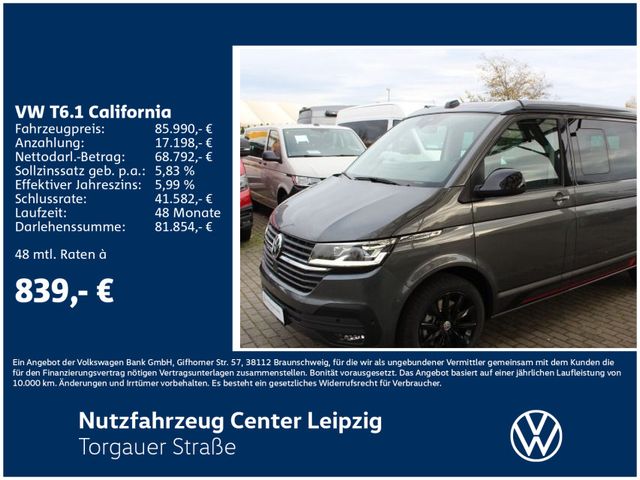 Volkswagen T6.1 California Ocean "Edition" Aufstelldach DSG