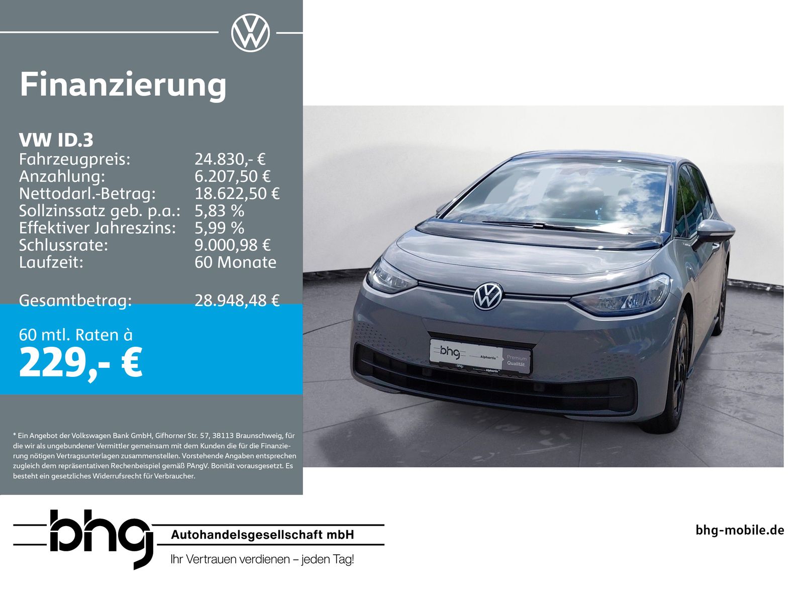 VW ID.3 Pro Performance h Autom.