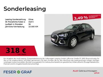 Audi Leasingangebot: Audi Q3 35 TFSI advanced S tronic AHK Kamera Navi