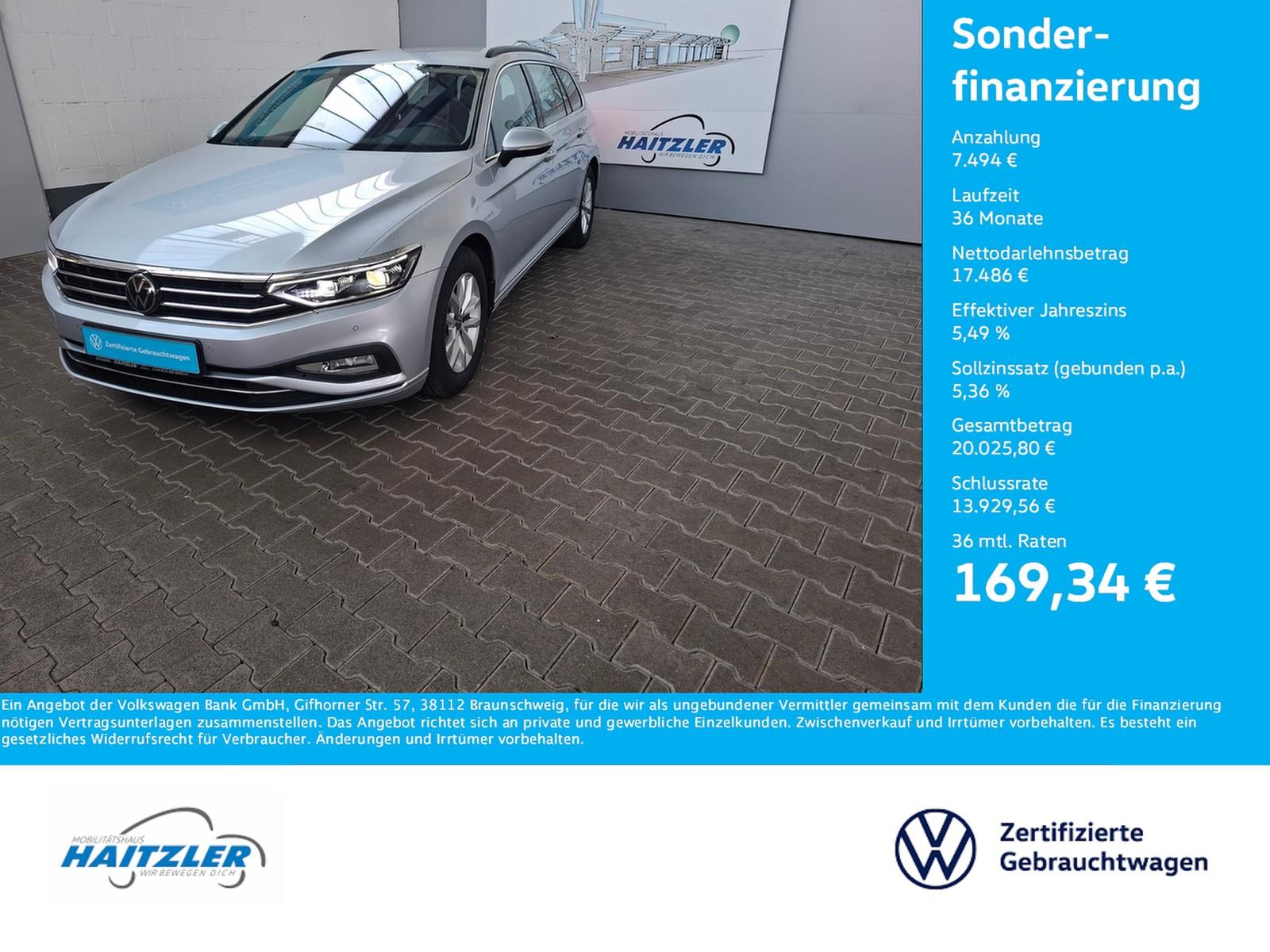 Volkswagen Passat Var. Business 2,0 TDI DSG + Kamera + Navi