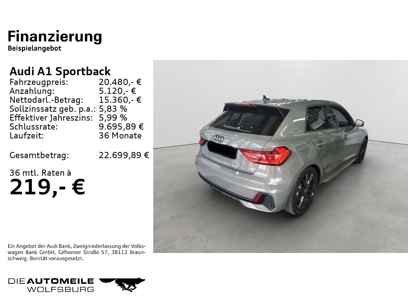Audi A1 Sportback 30 TFSI S tronic Einparkhi imagem 2
