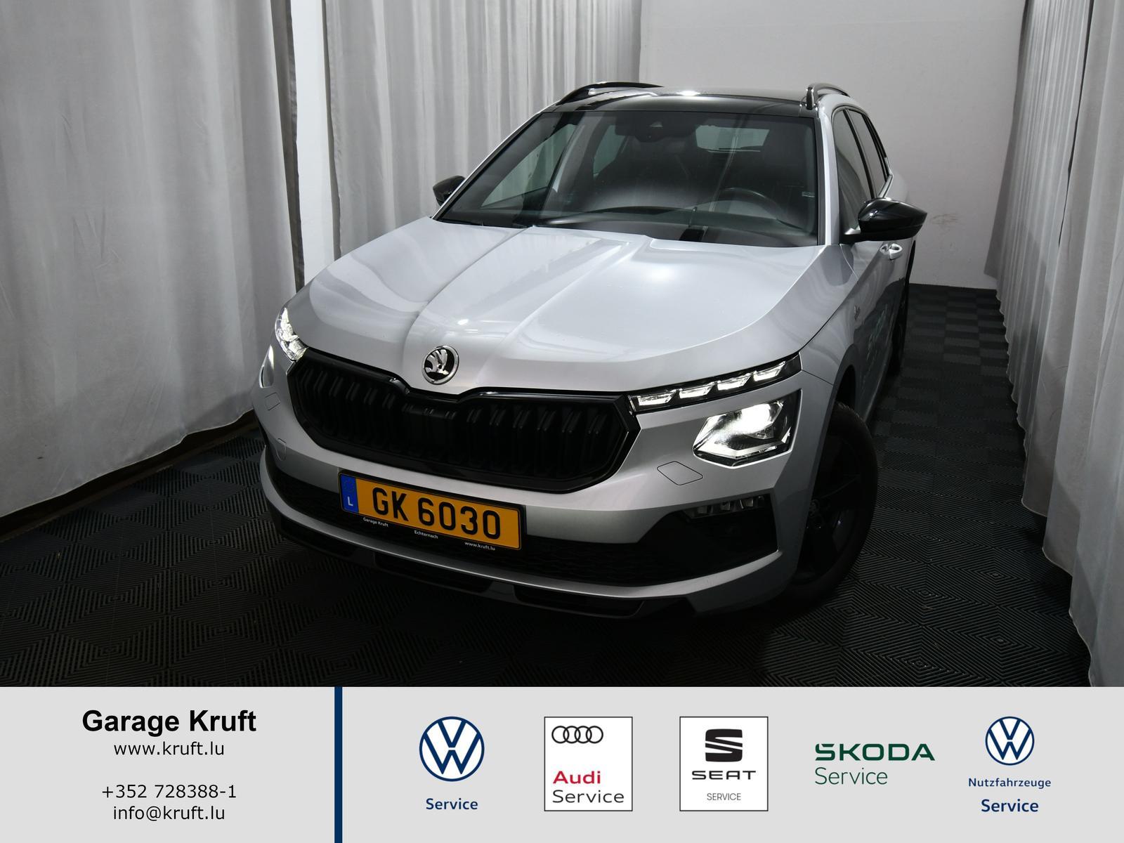 Skoda Kamiq Monte Carlo, Navi, schw. AHK, Pano., R.Vie