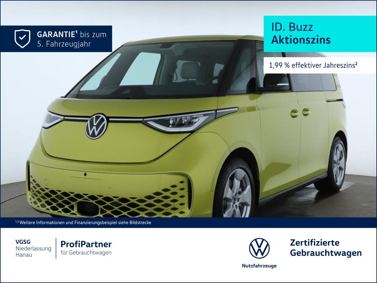 Volkswagen ID. Buzz Pro AHK ACC Climatronic Sounds Navi LED