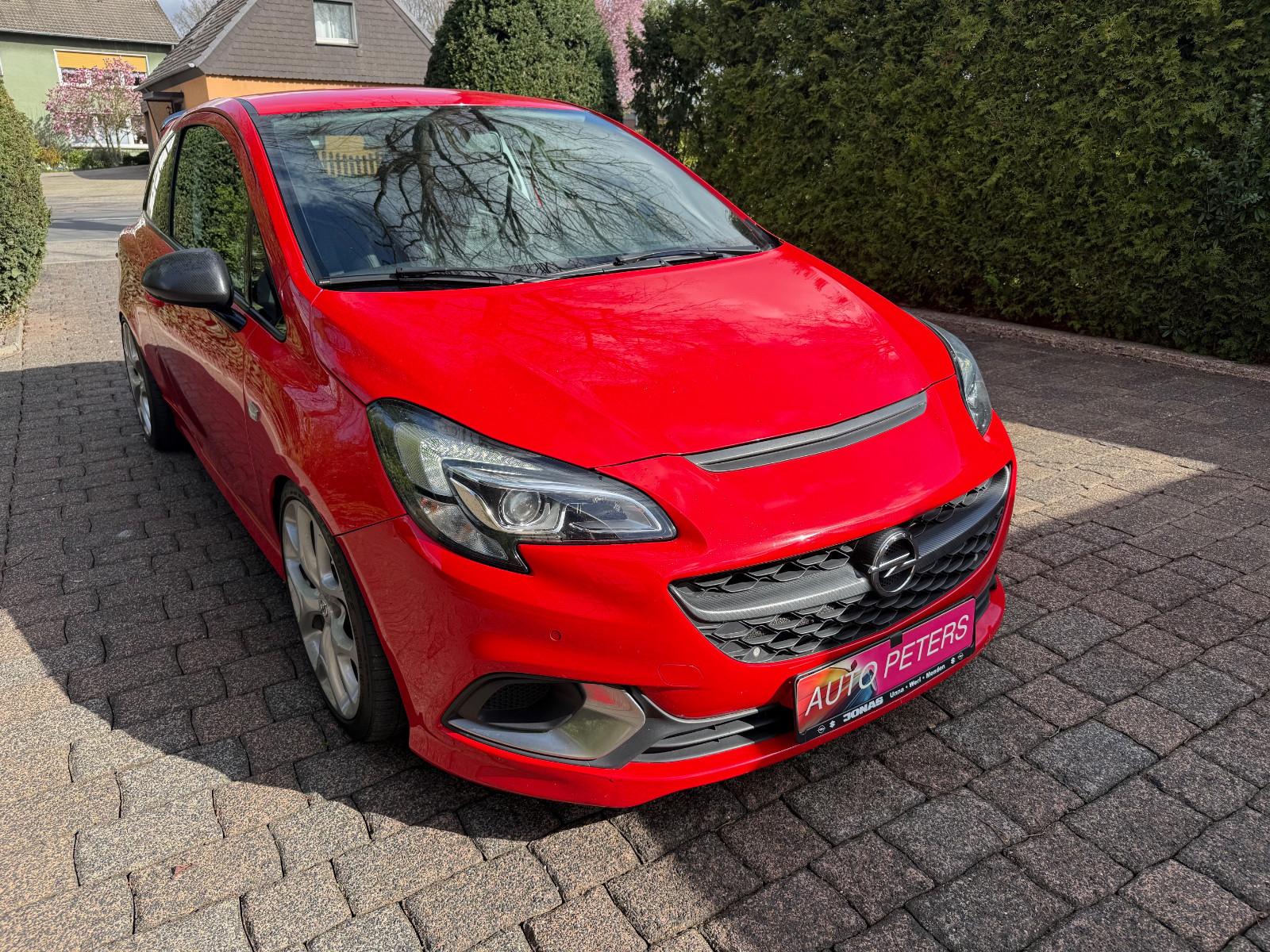 Opel Corsa E OPC, 208 PS, 8fach bereift orig. Felgen