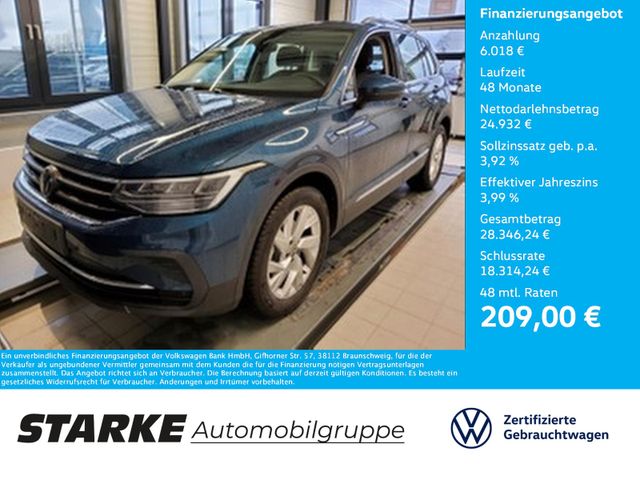 Volkswagen Tiguan 1.5 TSI Life  AHK Navi LED Kamera PDC LM 