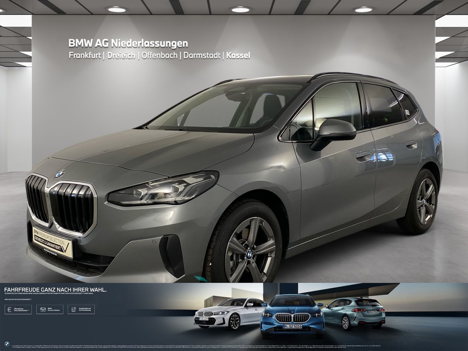 BMW 220d AHK Kamera Pano.Dach LED Sitzheizung Alarm