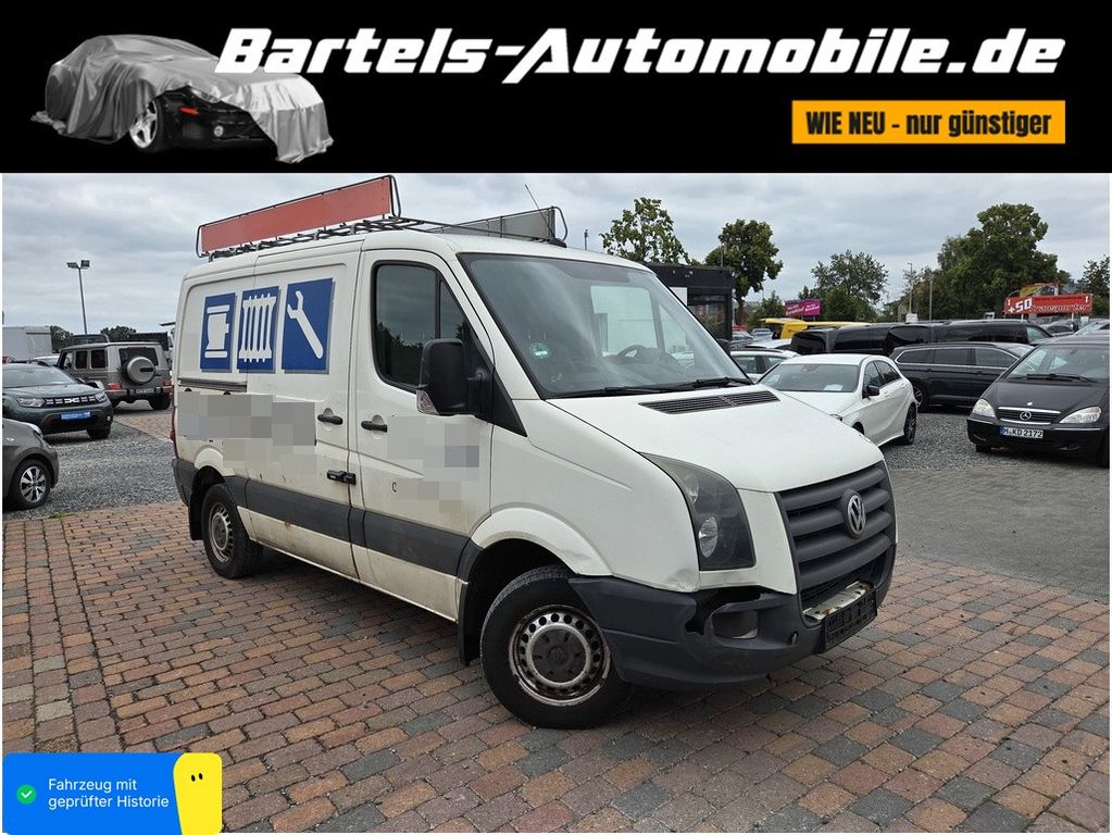 VW Crafter 30 L1H1, Regalsystem, Dachträger, AHK