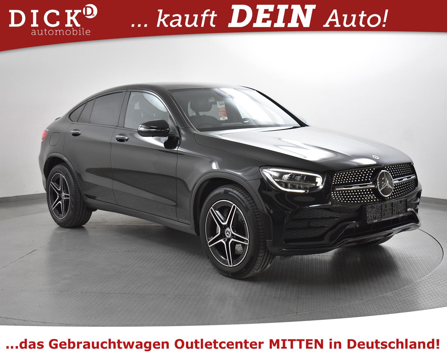 Fahrzeugabbildung Mercedes-Benz GLC 300d Coupe 2X AMG >NIGHT+LUFT+MEMO+360+WIDES