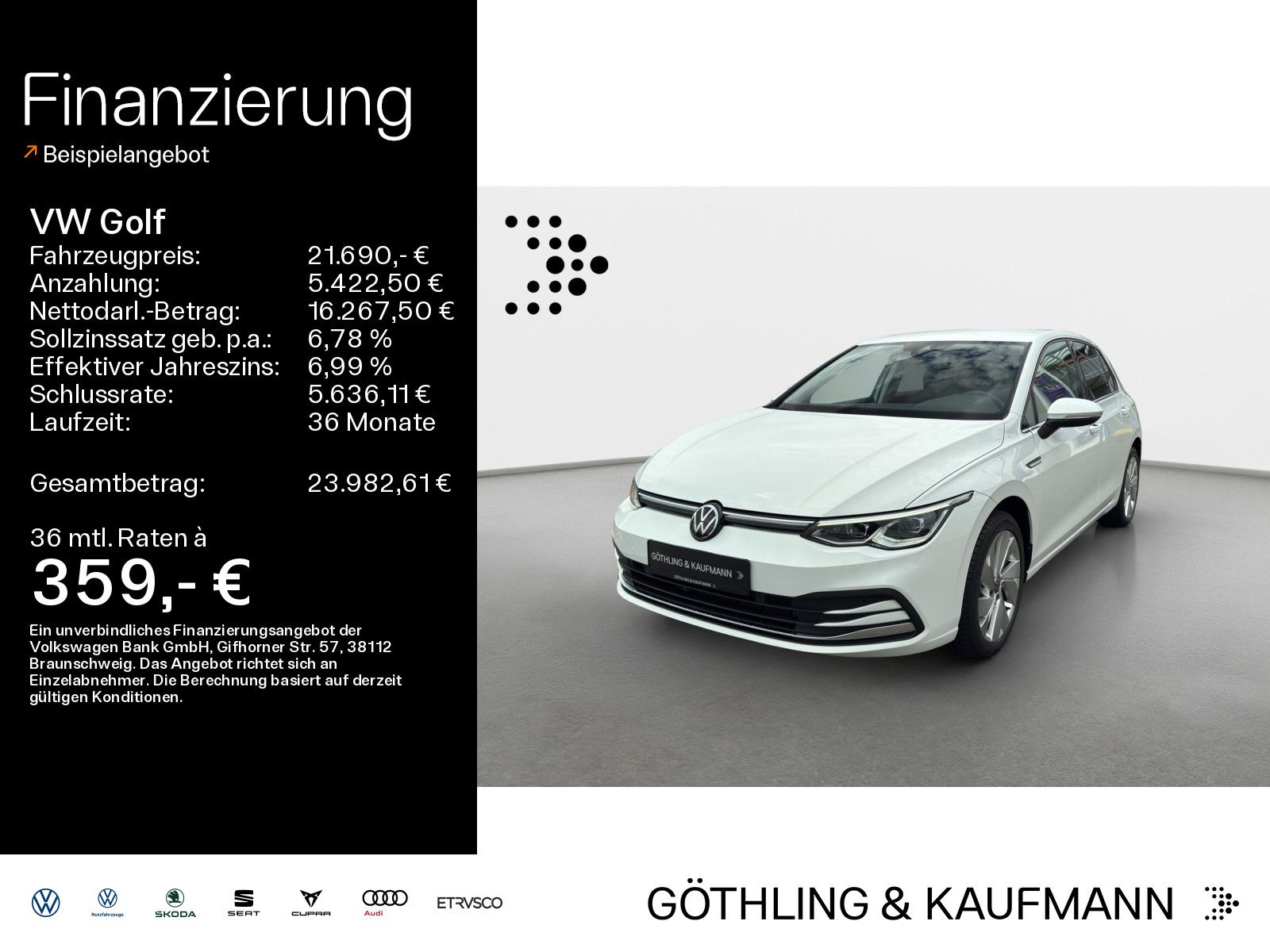 Volkswagen Golf Style 1.5 TSI*SHZ*PDC*LED*ALU