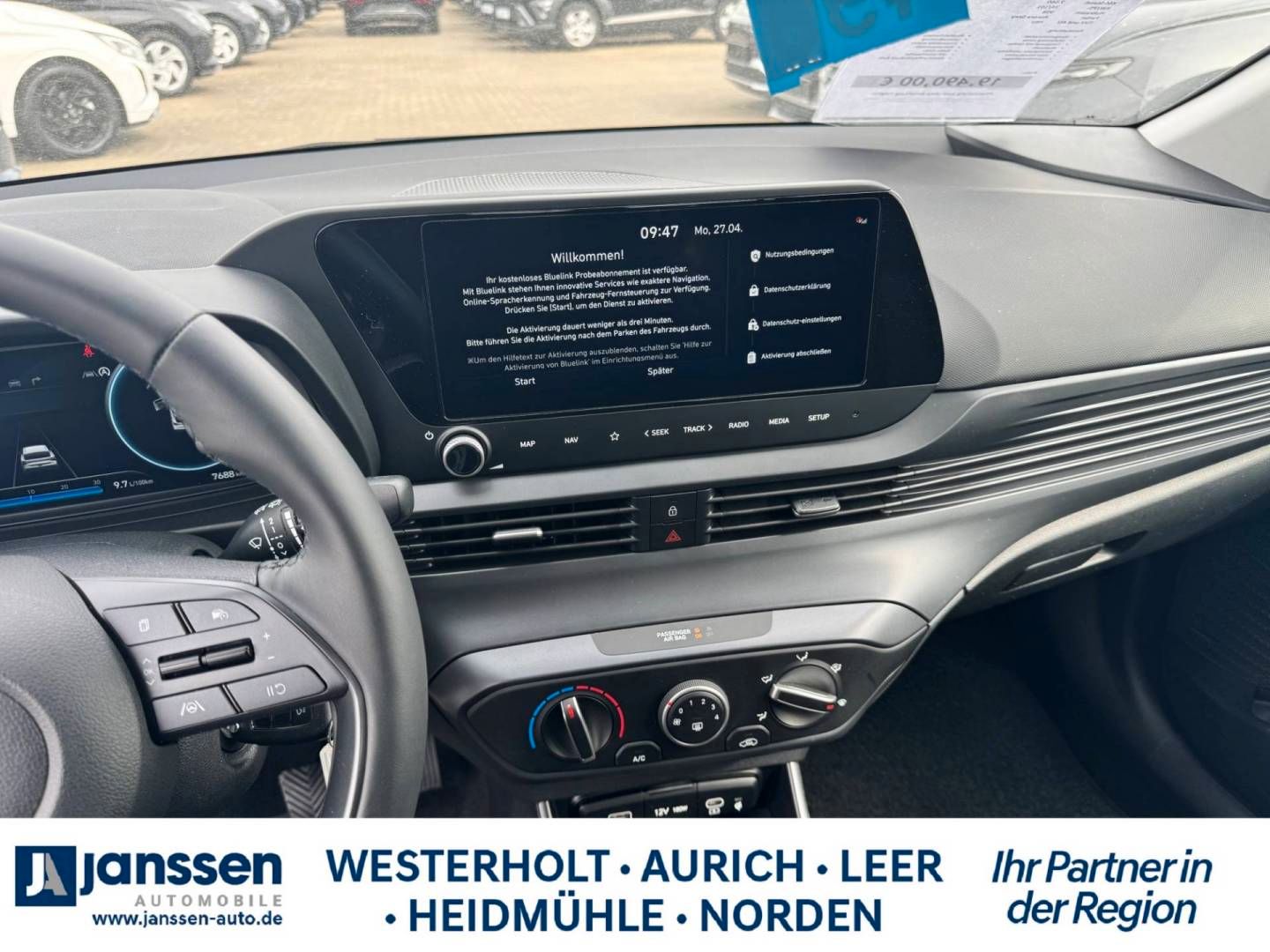 Fahrzeugabbildung Hyundai i20 Trend, Lichtpaket, Bose Soundpaket/Navi/PDC