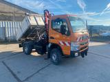 FUSO PFAU Cityjet C50.4 Kran 4X4 Dreiseitenkipper - Kommunalfahrzeug Pfau